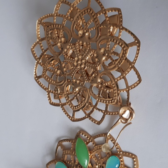 Crystal earrings - Picture 2 of 2